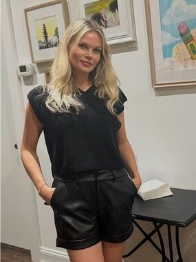 Dear John VeganLeather Shorts